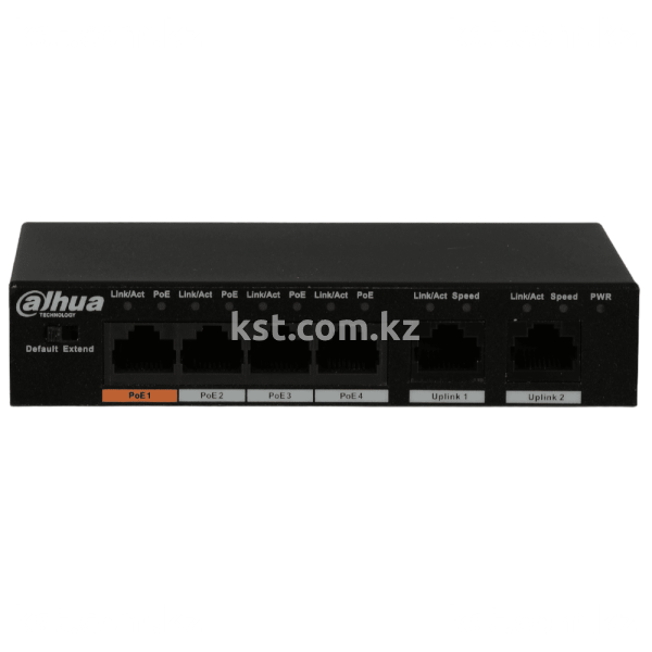 Коммутатор Dahua DH-PFS3006-4ET-60 (превью 1)
