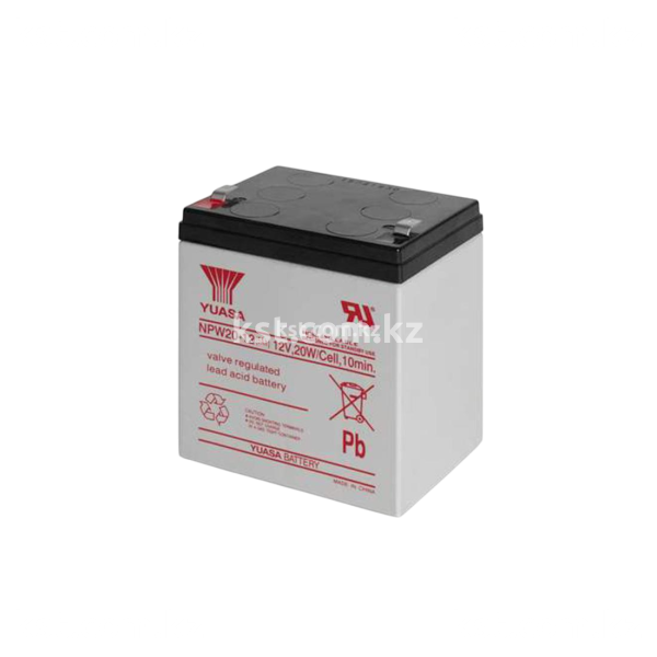 Аккумуляторная батарея Yuasa NPW20-12 12В*5 Ач (превью 1)
