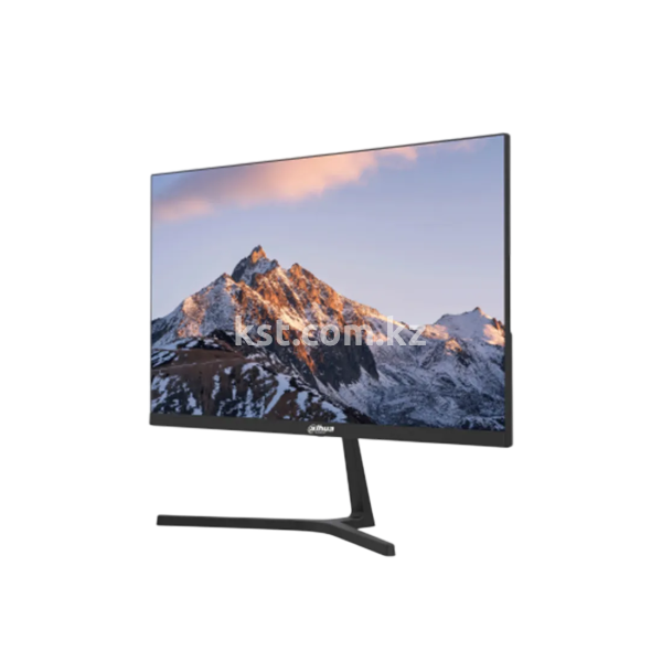 Монитор 24" Dahua DHI-LM24-B200S, 1920*1080, VA, 100 TL, 16:9, 250 кд/м2, 4000:1, 5 мс, 178/178, 16.7 млн., VGA*1, HDMI*1, Аудиовыход*1, Динамики 2х1 Вт, кабель HDMI в комплекте, Чёрный (превью 1)