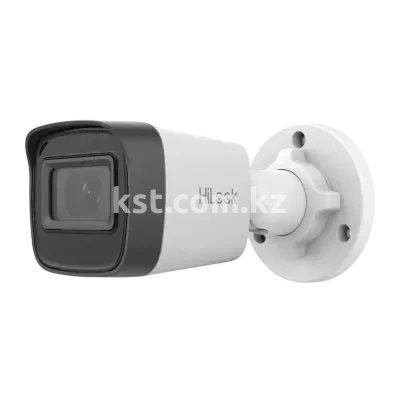 ІР Видеокамера, HiLook, IPC- B141HE-UC, Цилиндрическая, 4 МП обнаружения людей и транспорта, ИК-подцветка 20м, сжатия н.265+, IP67 (превью 1)