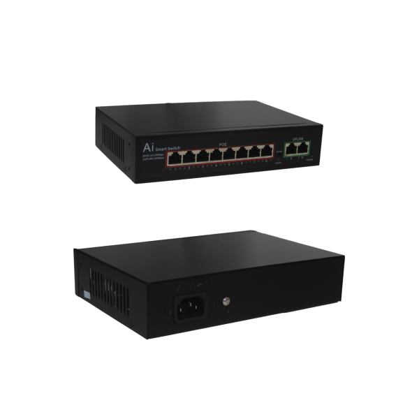 Коммутатор SUNQAR POE Switch YC-S1026 24+2 (превью 1)